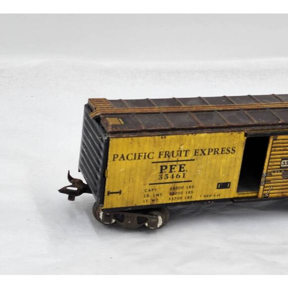 Marx Mar Lines Southern Pacific Lines 35461 Pacific Fruit Express PFE 3555 - Picture 11 of 11